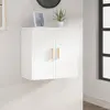 Image de vidaXL Armoire murale Blanc
