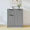 Image de vidaXL Buffet Sonoma gris 60x30x70 cm Bois d'ingénierie