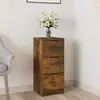 Image de vidaXL Buffet - Chêne fumé