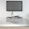 Image de vidaXL Armoire murale Sonoma gris 68x30x20 cm Bois d'ingénierie