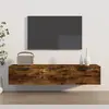 Image de VidaXL Armoire murale - Chêne fumé