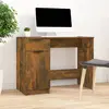 Image de vidaXL Bureau - Chêne fumé - 100x50x75 cm