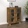 Image de VIDAXL Buffet 90 cm Chêne fumé