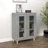 Image de vidaXL Buffet sonoma gris 69,5x34x90 cm
