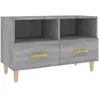 Image de vidaXL Meuble TV Sonoma Gris 80x36x50 cm