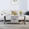 Image de vidaXL Table Basse Sonoma Gris