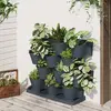 Image de vidaXL Jardinières verticales - Anthracite 12x