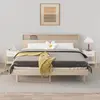 Image de VIDAXL Tables de Chevet Blanc Bois d'Ingénierie