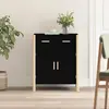 Image de vidaXL Buffet Noir 62x38x75 cm