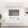 Image de vidaXL TV 4 pcs - Blanc