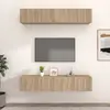 Image de vidaXL Meubles TV Muraux Chêne Sonoma