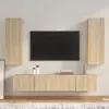 Image de vidaXL Ensemble de Meubles TV 4 pcs Chêne Sonoma