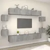Image de vidaXL Meubles TV 8 pcs Sonoma Gris