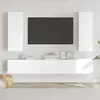 Image de vidaXL Meubles TV 5 pcs Blanc