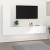 Image de vidaXL Ensemble TV Blanc