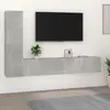 Image de vidaXL Ensemble Meubles TV 4 pcs Gris Béton