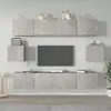 Image de VidaXL Ensemble TV Gris