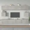 Image de vidaXL Ensemble Meubles TV 6 pièces Gris Béton