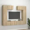Image de vidaXL Ensemble Meubles TV 6 pcs - Chêne sonoma