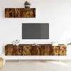 Image de vidaXL Meubles TV 3 pcs - Chêne fumé