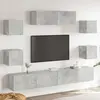 Image de Ensemble Meubles TV vidaXL - Gris béton