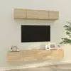 Image de vidaXL Ensemble de Meubles TV - Chêne sonoma