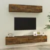 Image de vidaXL Meuble TV 4 pcs - Chêne fumé