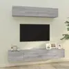 Image de VidaXL Ensemble de meubles TV 4 pcs - Sonoma gris