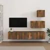 Image de vidaXL Ensemble TV - Chêne fumé