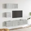 Image de VidaXL Ensemble meuble TV - Gris Béton