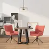 Image de vidaXL Chaises pivotantes - Rose Velours (lot de 2)