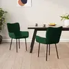 Image de vidaXL Chaises à manger - Lot de 2 - Vert foncé