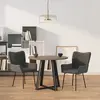 Image de vidaXL Gris foncé Velours