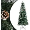 Image de vidaXL Sapin de Noël artificiel avec support - 180 cm
