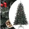 Image de vidaXL Sapin de Noël articulé - 150 cm - Vert