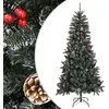 Image de vidaXL Sapin de Noël avec pommes de pin 240 cm - Vert