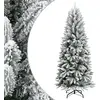 Image de Sapin de Noël vidaXL 150 cm floqué