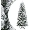 Image de vidaXL Sapin de Noël Neige 180 cm