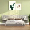 Image de VIDAXL Tête de lit avec armoires - Gris béton
