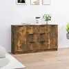 Image de vidaXL Buffets 2 pcs - Chêne fumé