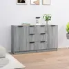 Image de vidaXL Buffets 2 pcs - Sonoma gris