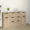 Image de vidaXL Ensemble de buffets 3 pcs - Chêne sonoma