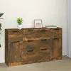 Image de vidaXL Ensemble de buffets 3 pcs Chêne fumé
