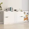 Image de vidaXL Buffets 3 pcs Blanc Bois d'ingénierie