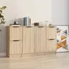 Image de VIDAXL Buffets 3 pcs - Chêne sonoma