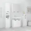 Image de vidaXL Blanc bois d'ingénierie