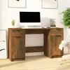 Image de vidaXL Bureau Armoire Chêne