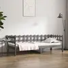 Image de vidaXL Lit de jour sans matelas - Gris 90x200 cm