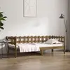 Image de VIDAXL Lit de jour - Marron miel - 90x200 cm