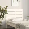 Image de vidaXL Tête de lit Blanc 90x3x80 cm Bois massif de pin